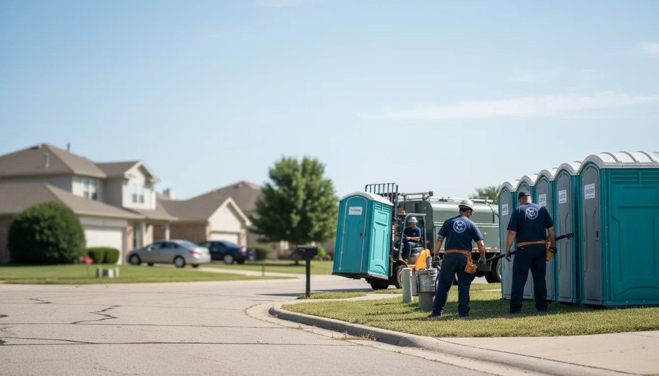 Porta Potty Rental in Stroud, OK near me